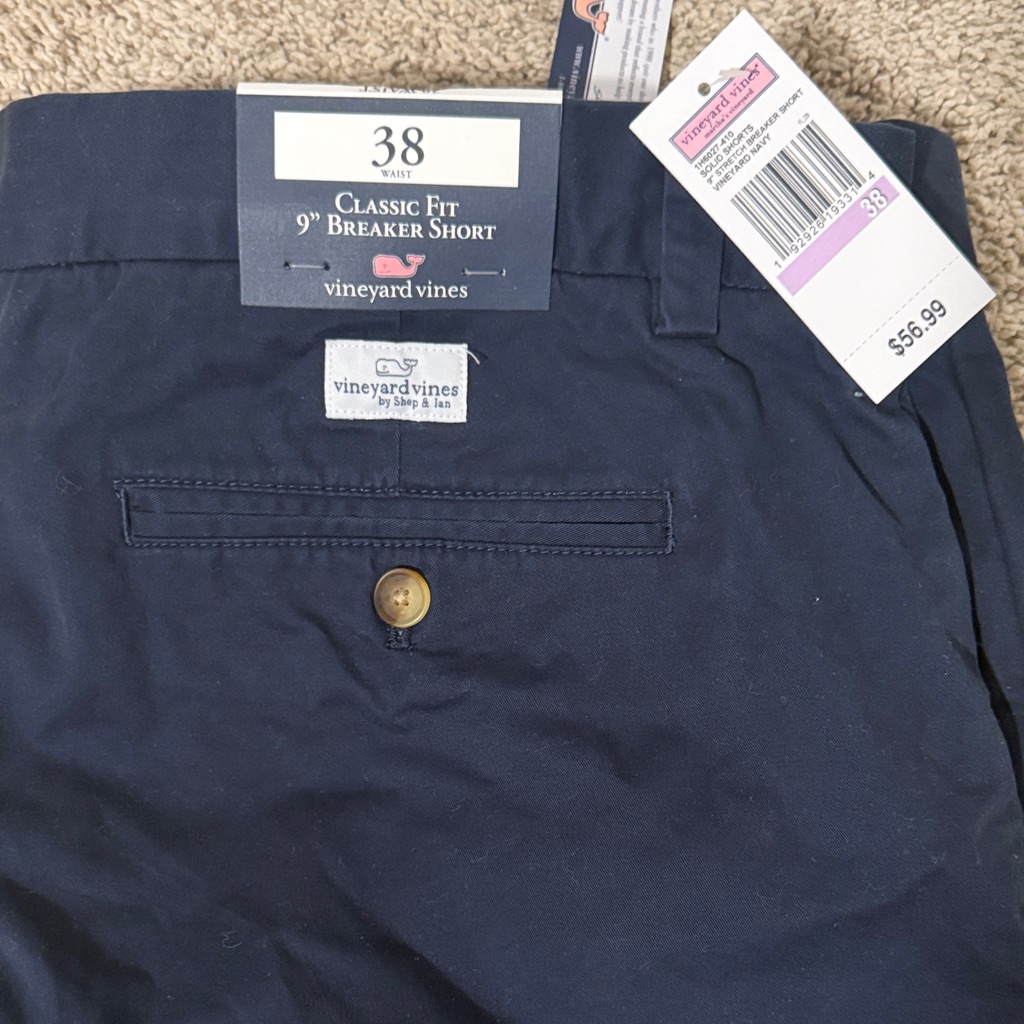 Vineyard Vines Men's Classic Navy Shorts Nwt